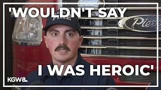 Famous Gresham firefighter who suffered burns on 45% of his body shares story Profile