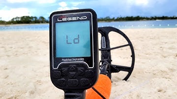 The RAIN Will NOT Stop Me! | BEACH METAL DETECTING!! | Nokta The LEGEND Metal Detector