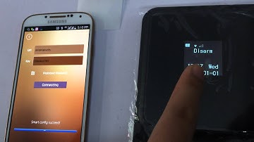 How to connect Wifi network from alarm host G90B with Android APP application