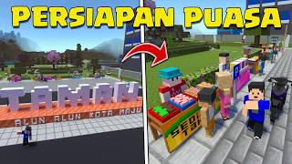 MEMBUAT ALUN ALUN PERSIAPAN BULAN PUASA DI MAP NUANSA INDONESIA MCPE