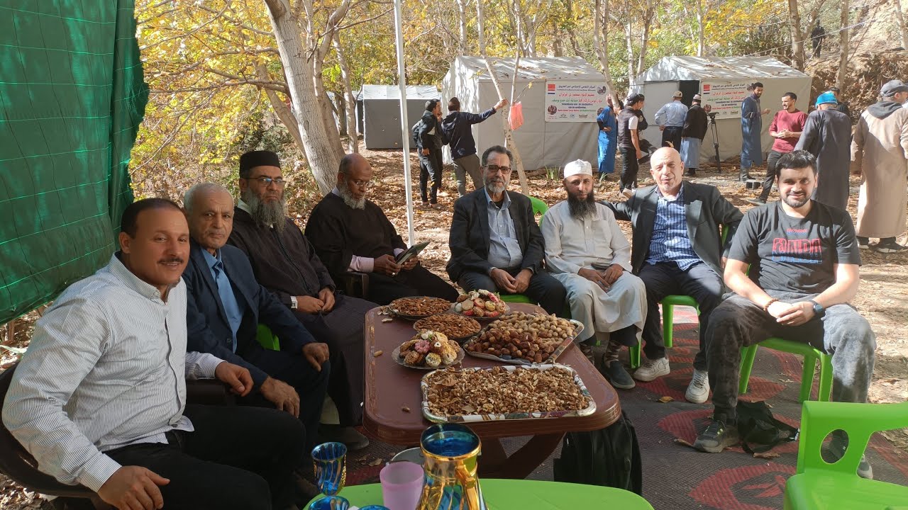 المركز التقافي عمر الفاروق بهولندا يزرعون الفرحة باالوس تركا بأعالي امينتانوت