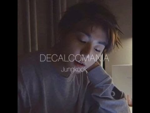 Bts Jungkook Decalcomania Visual Lyrics A N I M E V I B E S Chords Chordify