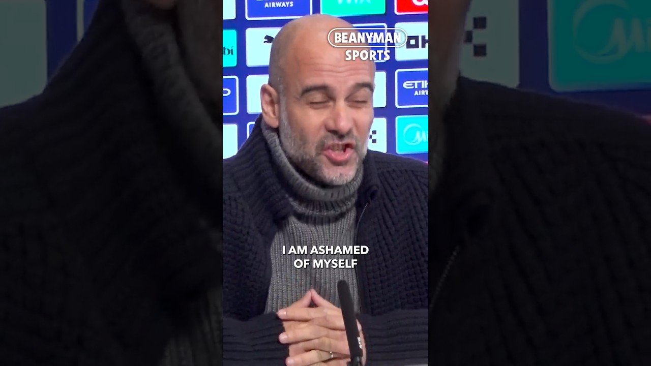 'I am ASHAMED of myself.. I apologised to Steven Gerrard for my STUPID comment' | Pep Guardiola