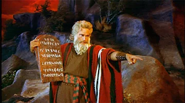 Why did Moses break the two tablets of stone?