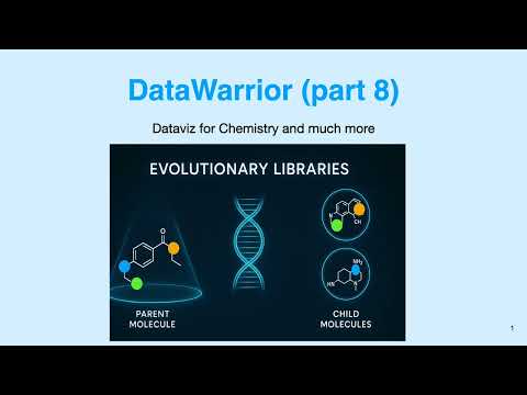 Exploring Evolutionary Libraries in DataWarrior (part 8)