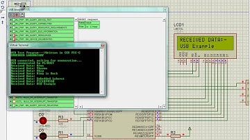 USB HID Example Using CCS PIC C Compiler