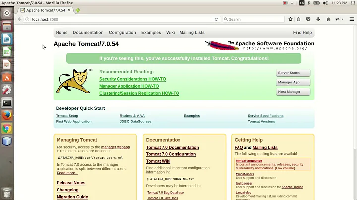 How Install tomcat 7 on ubuntu 14 04