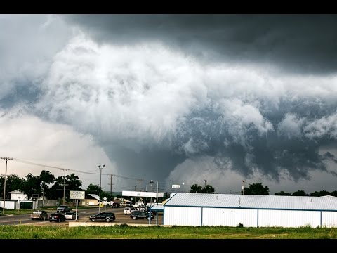 Canadian, Texas supercell and tornadoes - 27th May 2015