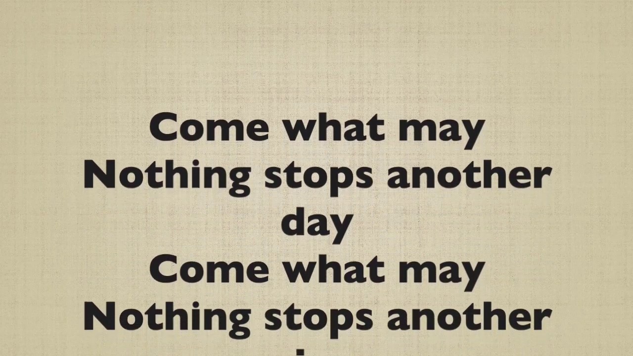 Ghost- Nothing Stops Another Day Karaoke/Instrumental