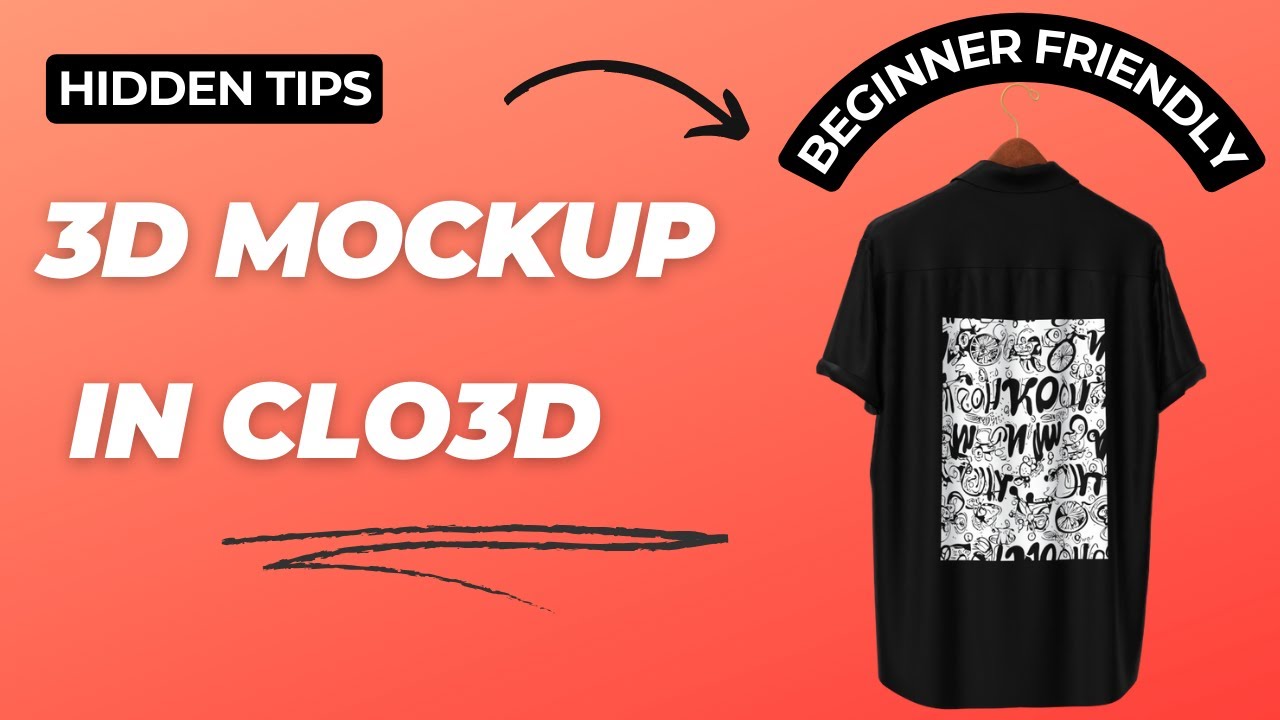 How to Make 3D Fashion Mockups in CLO3D| Full Tutorial for Beginners
