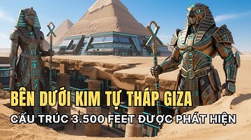 Phát Hiện Chấn Động Dưới Kim Tự Tháp Giza: Cấu Trúc Khổng Lồ 3.500 Feet Vừa Được Xác Nhận