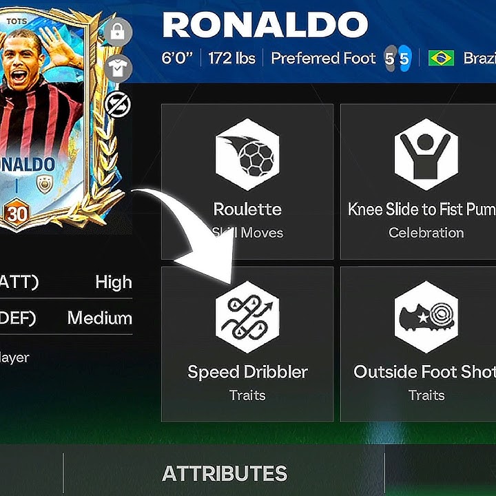 R9 - Speed dribbler trait 🥶 #fcmobile #tots