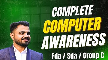 Complete Computer In One Video || Fda / Sda / Ssc