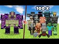 Epic Showdown: ENDER GUARDIAN Battles Every Minecraft Mob 1v100! 🛡️