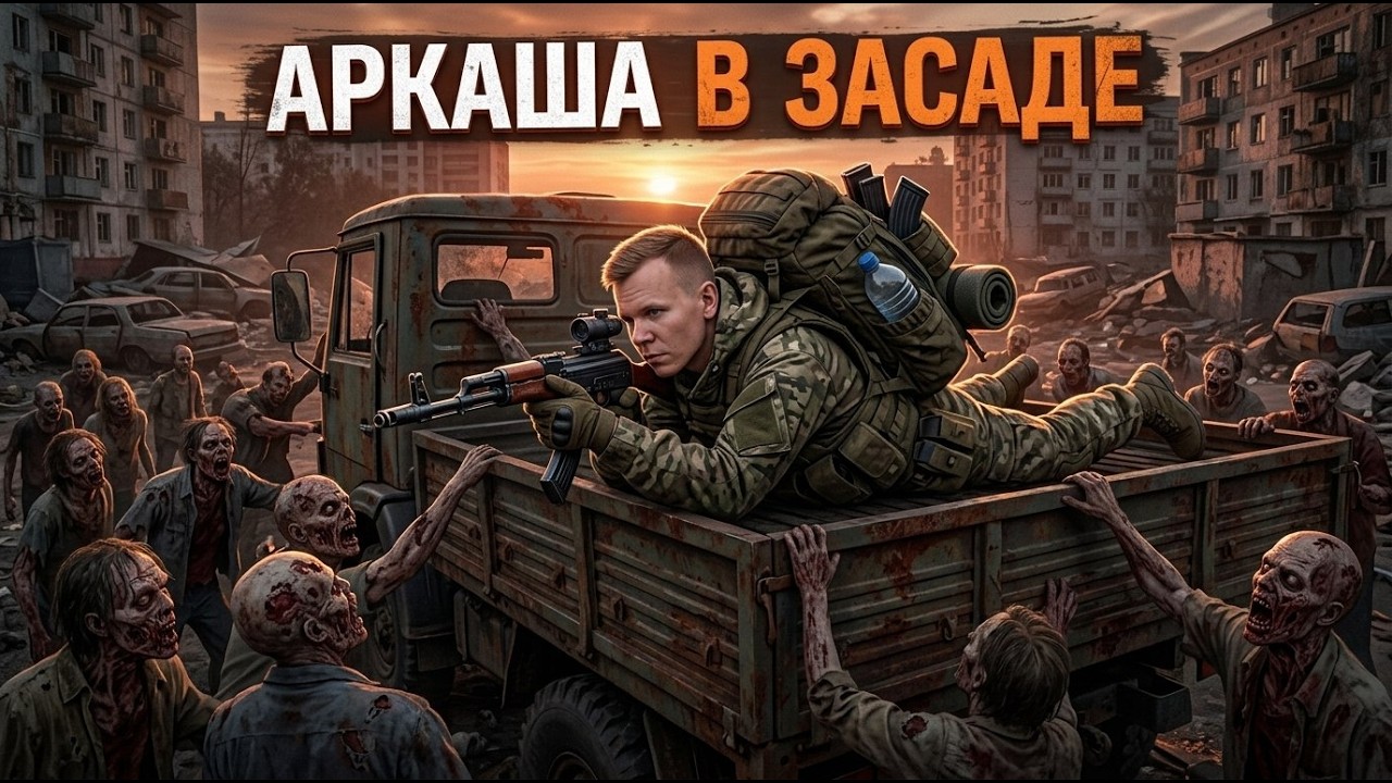 АРКАША В ЗАСАДЕ, ВЫБЕРЕТСЯ ЛИ ОН?! | ПОИСК ЛУТА | КОПИМ ДЕНЬГИ НА БАЙК | SCUM 2026