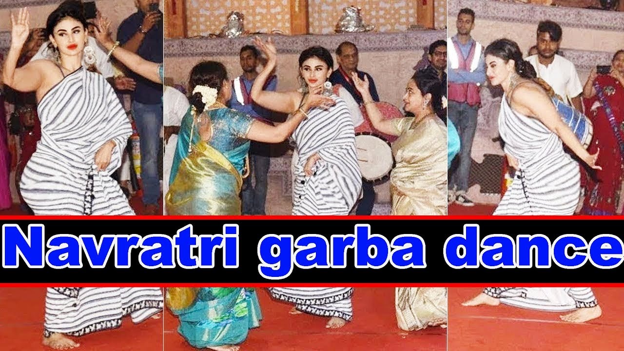 Mouni Roy's AMAZING Bengali Dance At Durga Puja 2018 Mandap In Mumbai