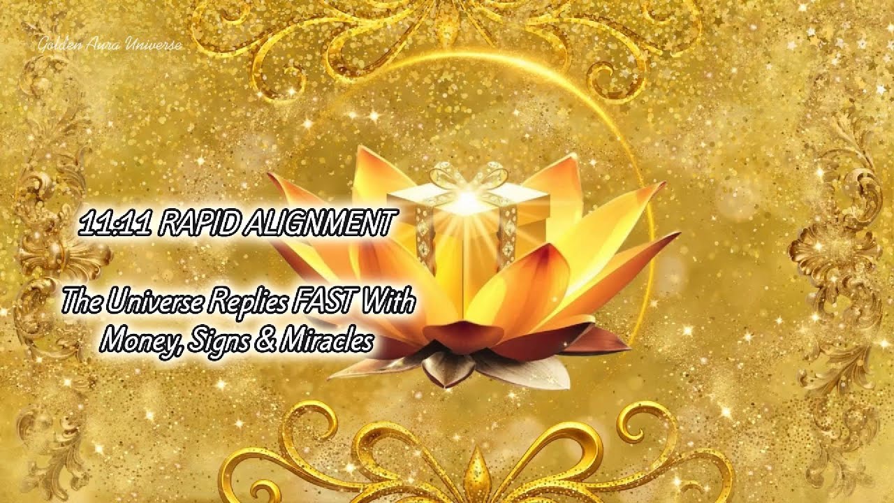 1111 RAPID ALIGNMENT  777Hz + 888Hz + 1111Hz   The Universe Replies FAST With Money, Signs & Miracle