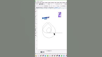 Easy Tutorial - Create a Stunning Water Drop Logo in CorelDRAW