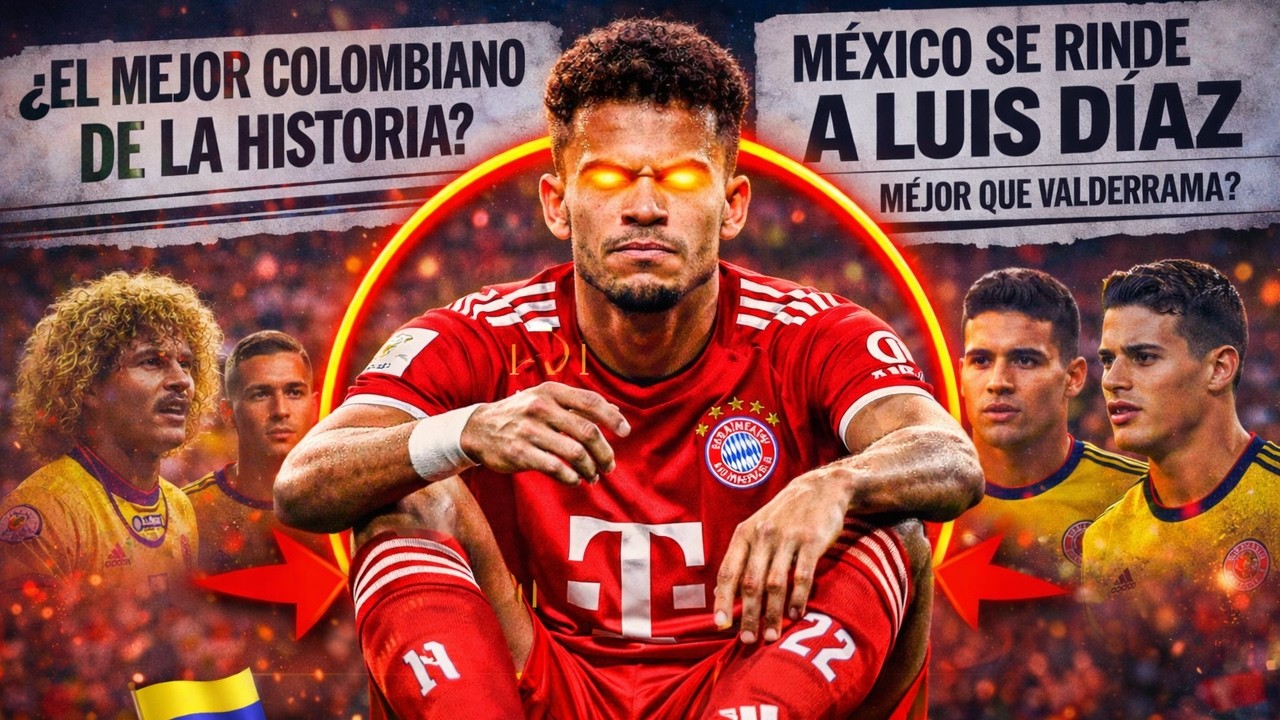 😱 PRENSA MEXICANA RENDIDA ante 🇨🇴 LUIS DIAZ 