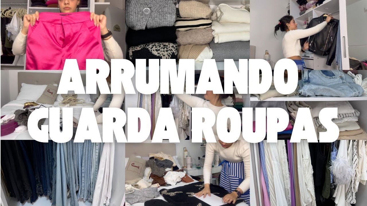ARRUMANDO MEU GUARDA ROUPA E SEPARANDO DESAPEGOS