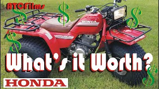 WHATS IT WORTH 250es? Honda ATC Three wheeler Prices 3 wheeler