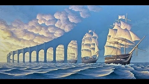 Những bức tranh gây ảo giác quang học