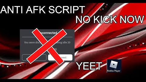 Anti afk script for Roblox 2020 pastebin