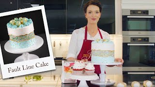 Fault Line Cake 🤎 schnell und einfach selbst gemacht