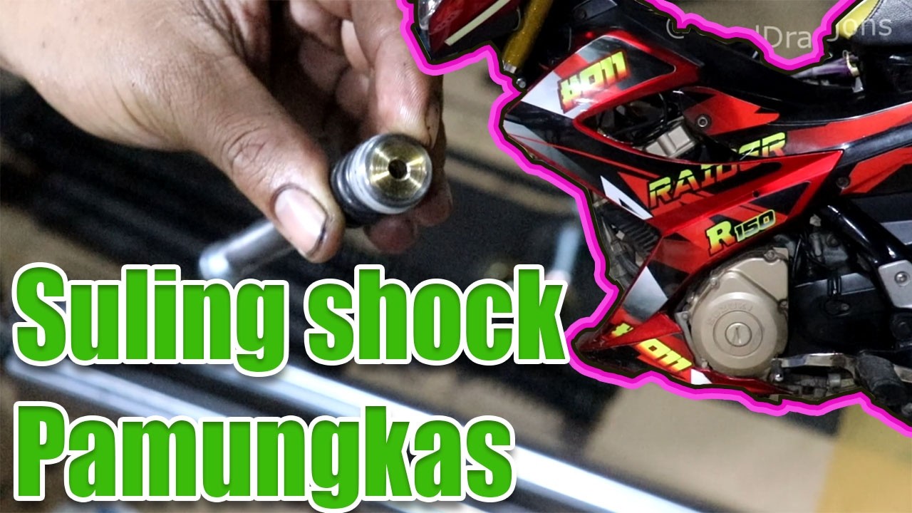 REBOUND SHOCK DEPAN SATRIA KARBU PAKAI AS SATARIA INJEKSI