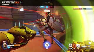 Orisa Pull (EPIC PLAY OF THE GAME) *Pulled in 3 people*