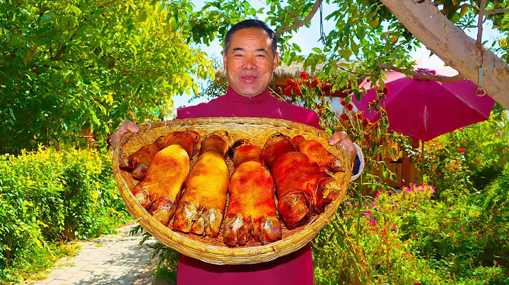 World Best Way To Cook Beef Feet! 4 Beef Feet and Made Aspic Out Of Them! | Uncle Rural Gourmet - DayDayNews