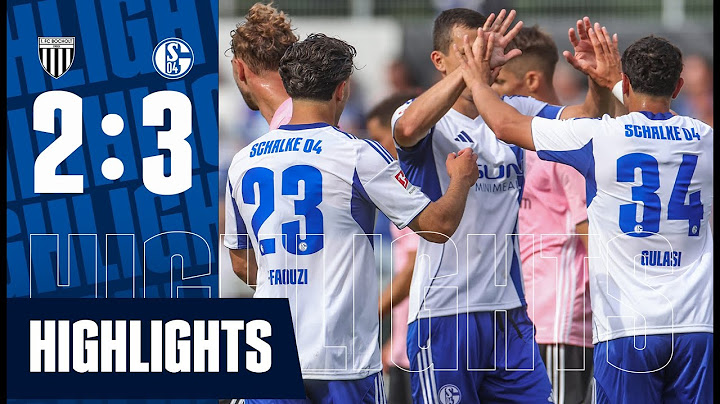 Sieg bei Auswärtstrikot-Premiere | 1. FC Bocholt - FC Schalke 04 2:3