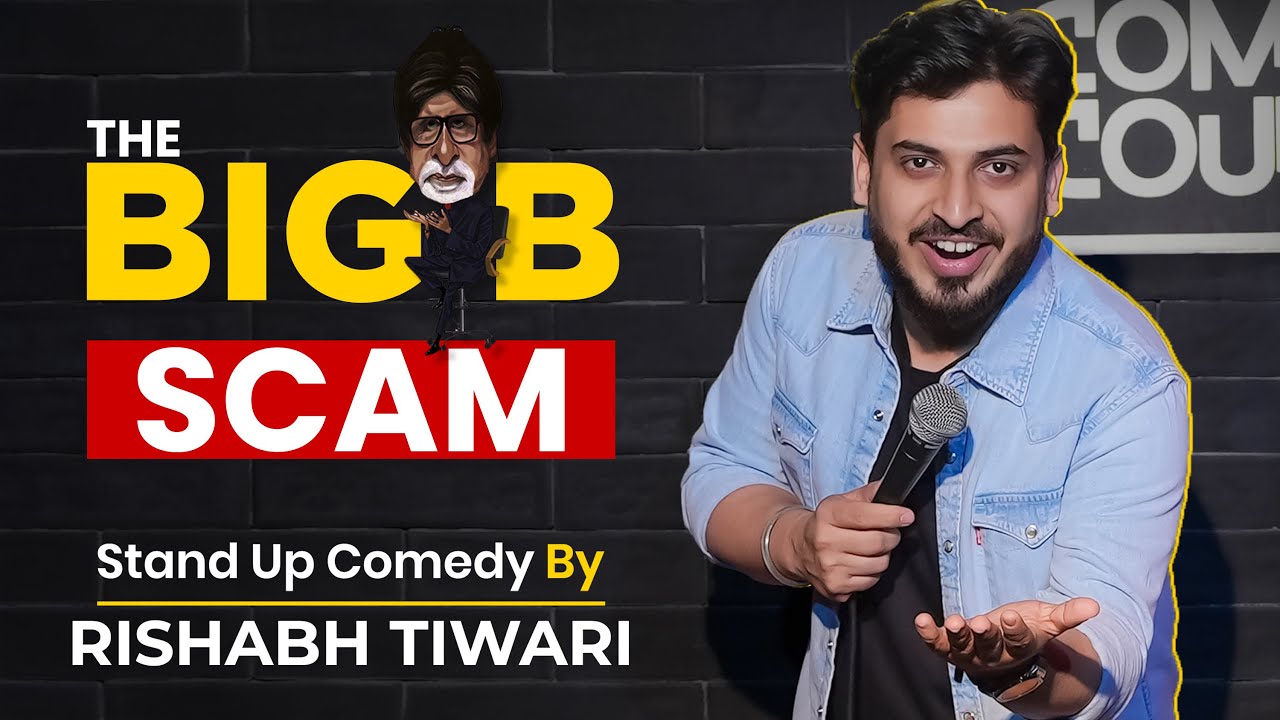 The Big B Scam Amitabh Bachchan | Stand Up Comedy By Rishabh Tiwari |