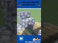 La casa mas pequeña en minecraft 😱 (recopilación mejores vídeos kwai 2021)