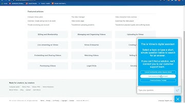 How To Contact And Chat With Vimeo Support Team on PC