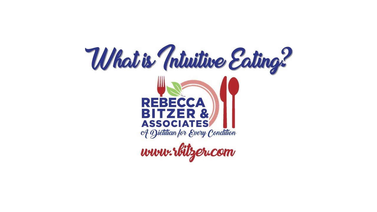 What is Intuitive Eating? – Rebecca Bitzer & Associates