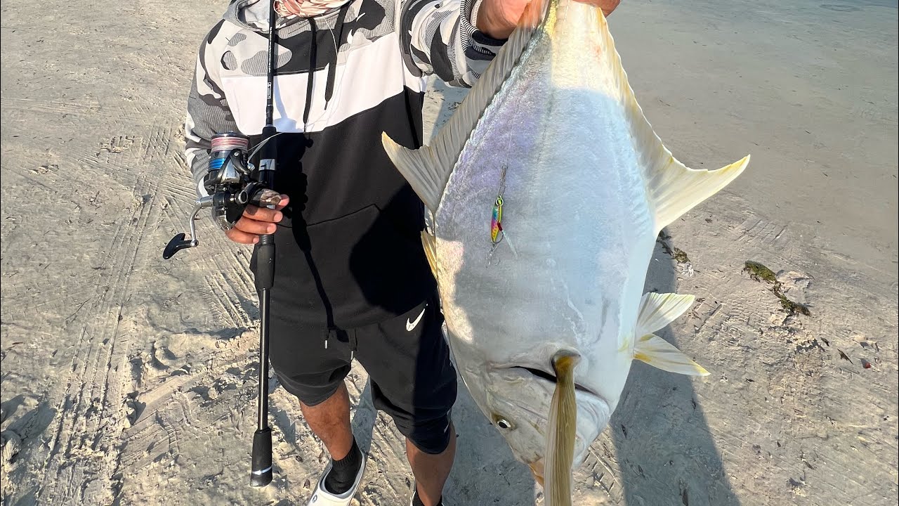 Shore Fishing Gone Wild – GT!