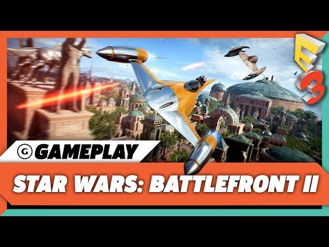 Star Wars: Battlefront II Multiplayer Gameplay Reveal: Assault on Theed | EA Play at E3 2017