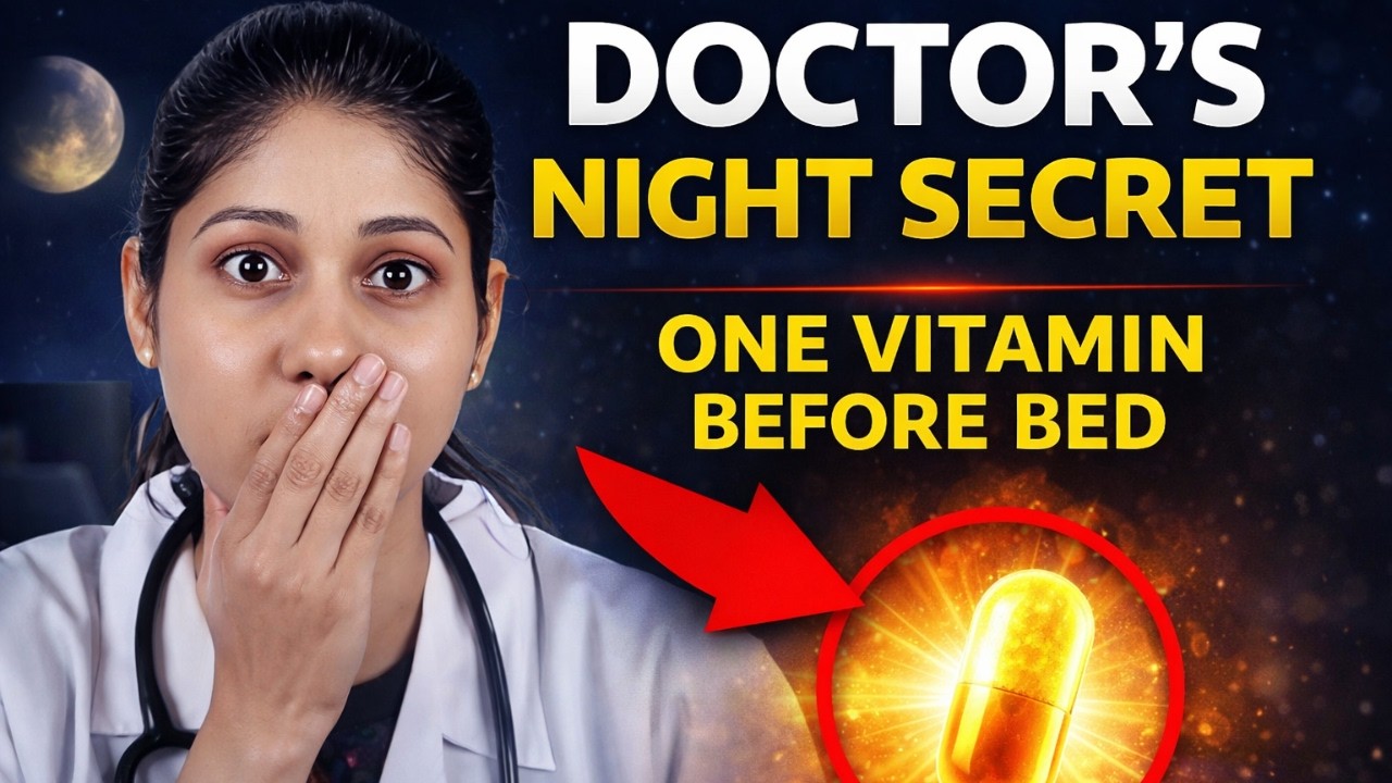 Почему врачи принимают ЭТОТ витамин перед сном (это не то, что вы думаете)