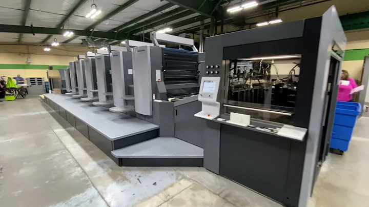 Heidelberg CX102-6L Printing Press Walk-Thru