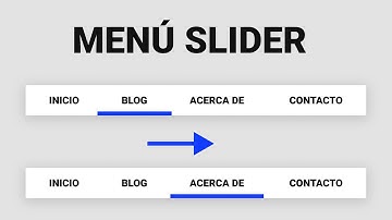 Menú de Navegación Pegajoso y Animado  | HTML, CSS y Javascript