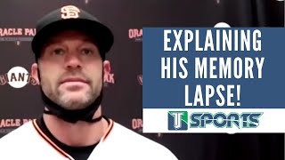 I've been around the game for a long time and just had a lapse in memory in the dugout: Gabe Kapler