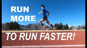 RUN MORE ( TO RUN FASTER ) AT DISTANCE RUNNING RACES! | COACH SAGE CANADAY TRAINING TALK