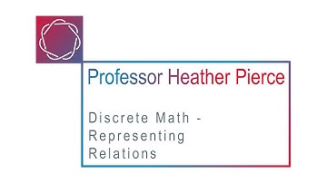 Representing Relations