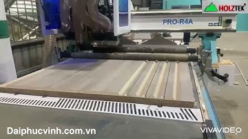 Holztek/ Máy cnc nesting 4 đầu PRO-R4A gia công pano lớn
