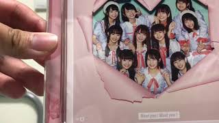 【＝LOVE】Want you!Want you!（通常盤）開封しました！