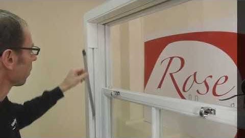 How Do You Change The Balances In A uPVC Sash Window? | Roseview Windows
