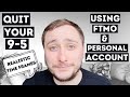 HOW TO USE FTMO to QUIT YOUR 9-5 - using a personal account [REALISTIC FIGURES BREAKDOWN/TIMEFRAMES]