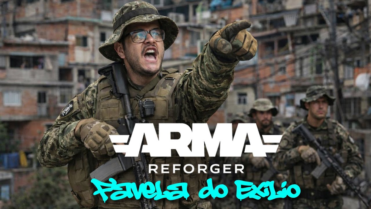 Я играл в бразильский мод BOPE в Arma Reforger.