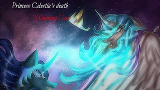 [Gore/ 13 ] Princess Celestia's death (Mlp speedpaint)